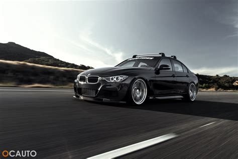 Black BMW F30 328i turns into a road beast