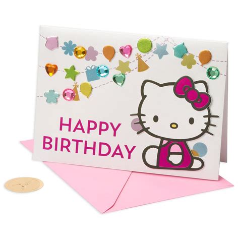 Hello Kitty Birthday Greeting Card - Papyrus