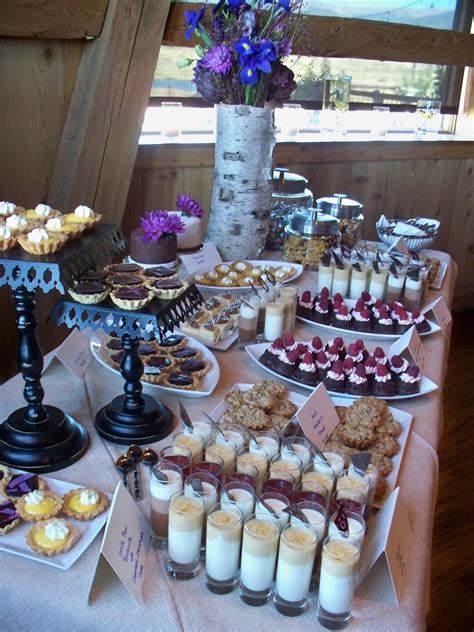 Setting up a dessert table - ozgas