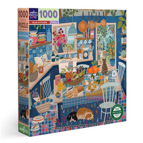 eeBoo 1000 Piece Jigsaw Puzzles Unique Gifts for Adults & Teens 14 ...