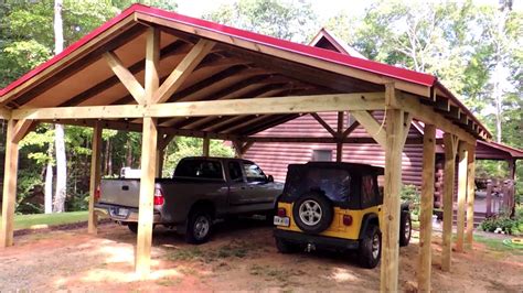 How to build a rv carport out of wood knowledge ~ The farmhouse bench