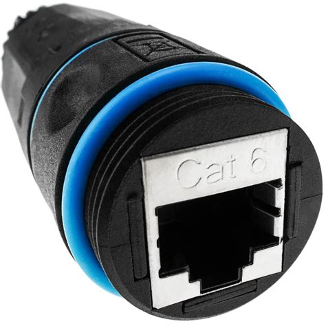 Connector RJ45 extender IP68 waterproof Ethernet cable Cat.6 - Cablematic