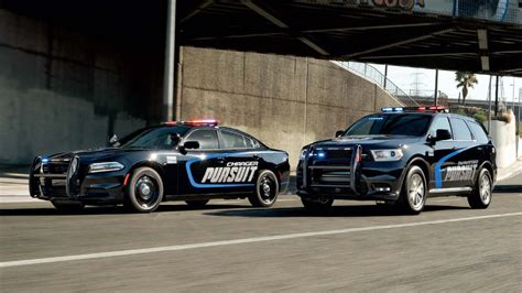 2021 Dodge Charger and Durango Pursuit Cop Cars Are Ready to Patrol