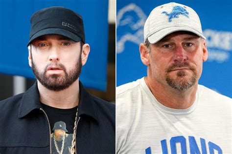 Eminem Asks Detroit Lions Coach Dan Campbell to Put Him in the Game and 'Just Give Me a Uniform'