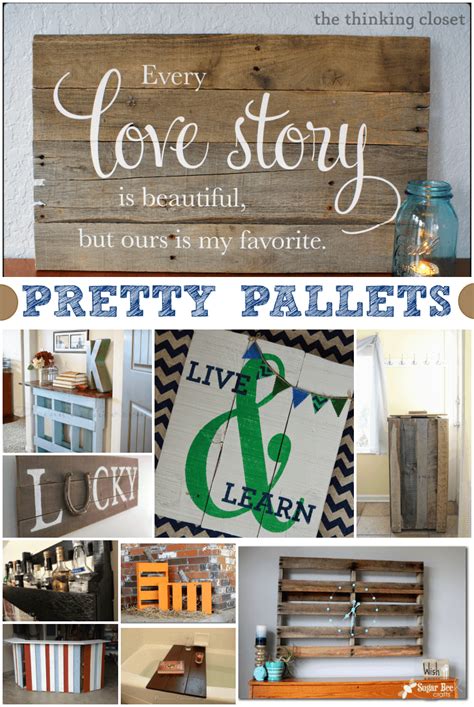 Upcycled DIY Pallet Crafts