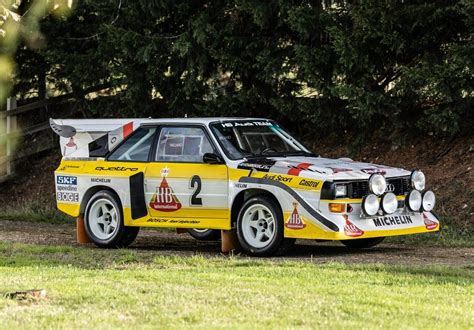 For Sale: A Rare 1985 Audi Sport quattro S1 E2 Group B Works Racer