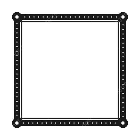 Black Square Frame Vector Art PNG, Black Square Frame, Black, Square, Border PNG Image For Free ...