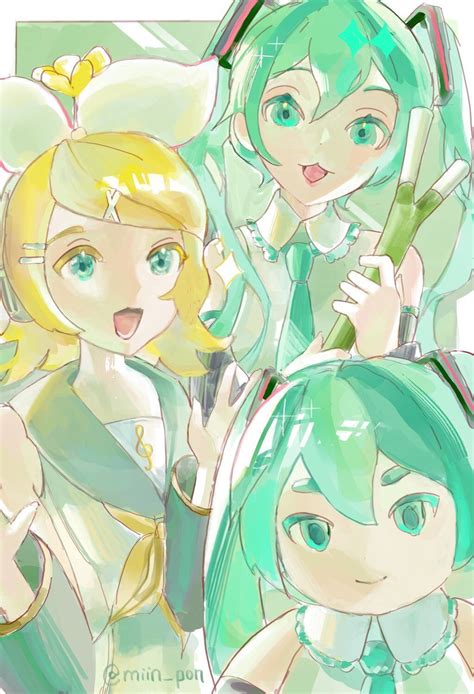 Miku And Rin by miinpon on DeviantArt