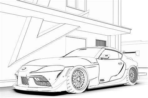 Free Car Coloring Pages