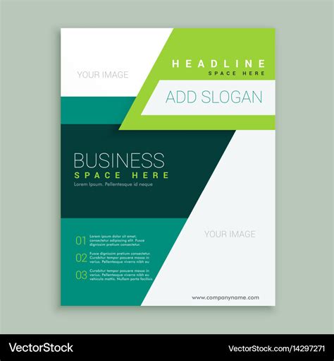 Flyer brochure design in a4 size for your business