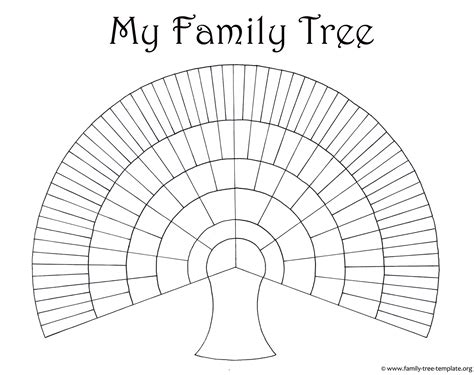 Family Tree Chart For Kids Free Genealogy Charts And Forms - Free Printable Family Tree Charts ...