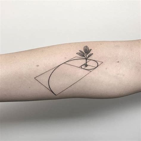 40 Amazing Fibonacci Tattoo Designs | TattooAdore