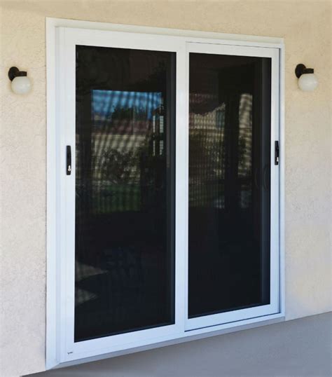 Sliding Glass Door Security Screen - Glass Designs