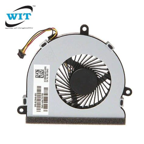 Hp Pavilion 15-BA 15-AC Laptop Internal CPU Cooling Fan 813946-001, HP 15-AC 15-AY 15-AF 15-BA ...