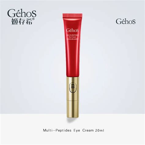 GEHOS Multi Peptides Eye Cream Anti Wrinkle Anti Puffiness Dark Circle Moisturizing Nourishing ...