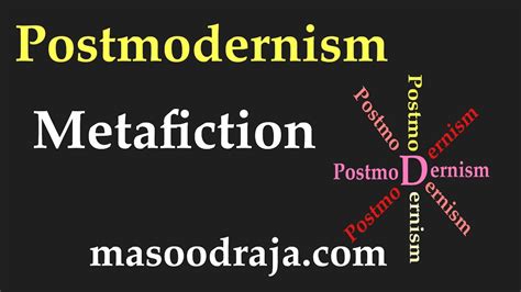 Postmodern Concepts: Metafiction - YouTube