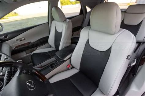 Lexus RX350 Leather Kit | Frost / Black - LeatherSeats.com