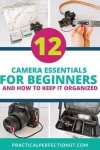 How to Organize Camera Gear and other Camera Essentials - Practical Perfection