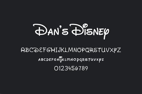 Disney Font Free Download | FontSwan