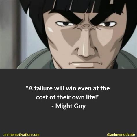 16+ Might Guy Quotes For Fans Of The Naruto Series!