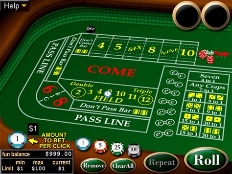 Craps Online Game by Realtime Gaming - NeonSlots