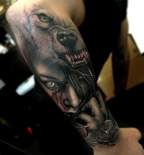 50 Exclusive Wolf Tattoos For Arm - Tattoo Designs – TattoosBag.com