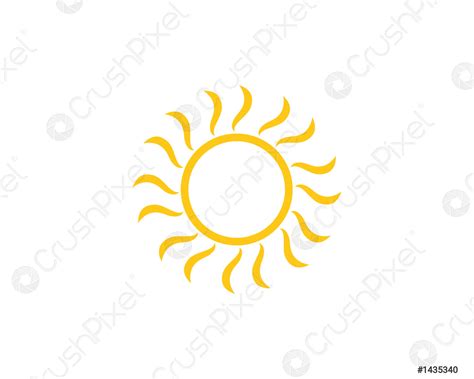 Plantillas de vectores de logotipo de sol - vector de stock | Crushpixel