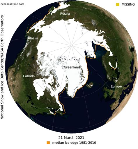 Arctic sea ice at maximum extent for 2021 | National Snow and Ice Data Center