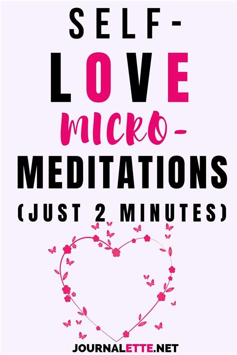 Enjoy these short, guided meditations to help you cultivate more self-love in your life ...