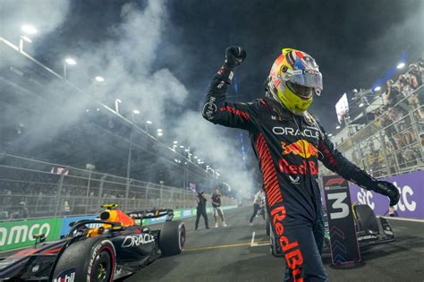 F1: Sergio Perez wins Saudi Arabian Grand Prix as Max Verstappen goes from 15th to 2nd ...