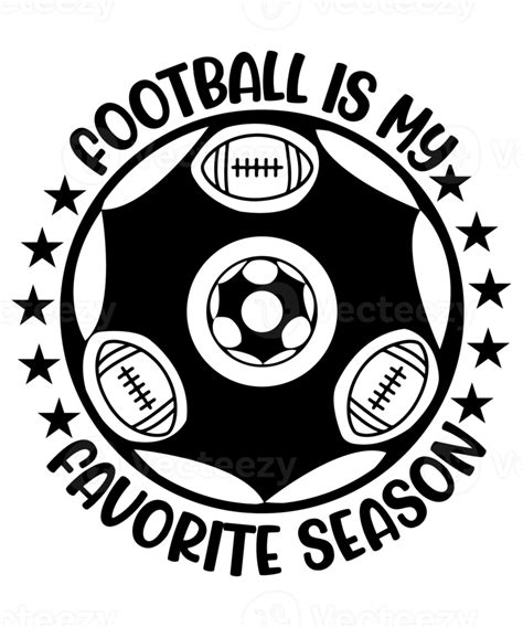 Free Football Quotes T Shirt Design 18785847 PNG with Transparent ...