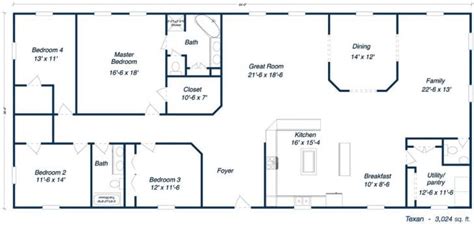 Unique Metal Building Floor Plans For Homes - New Home Plans Design