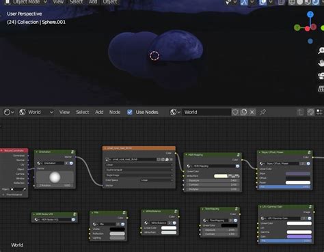 HDR Nodes for Blender