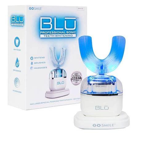 GO SMILE - BLU Professional Sonic Teeth Whitening Kit, Dental Care ...