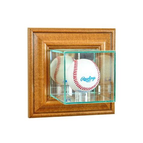 Perfect Cases and Frames Wall Mounted Baseball Display Case - Walmart.com