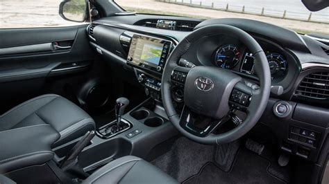 Toyota Hilux Interior Layout & Technology | Top Gear