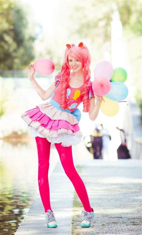 Pinkie pie cosplay, Pinkie pie costume, My little pony costume