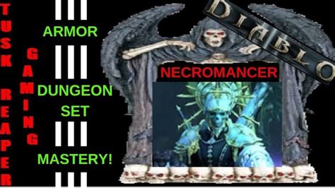 Diablo 3 Necromancer Set Armor Master Dungeon | Necromancer, Armor, Diablo 3