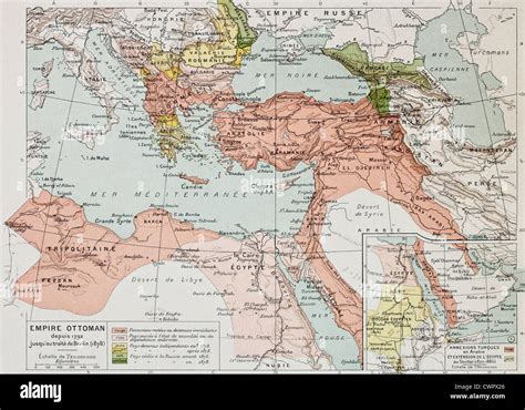 Ottoman Empire Map 1900