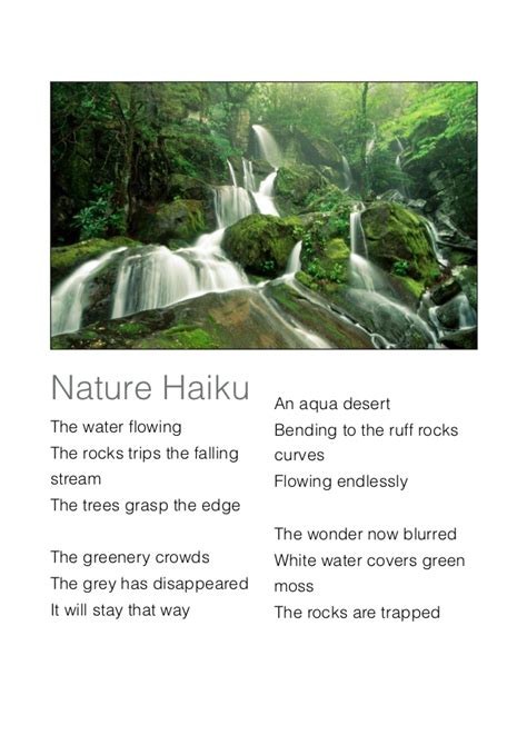 Nature haiku Poems