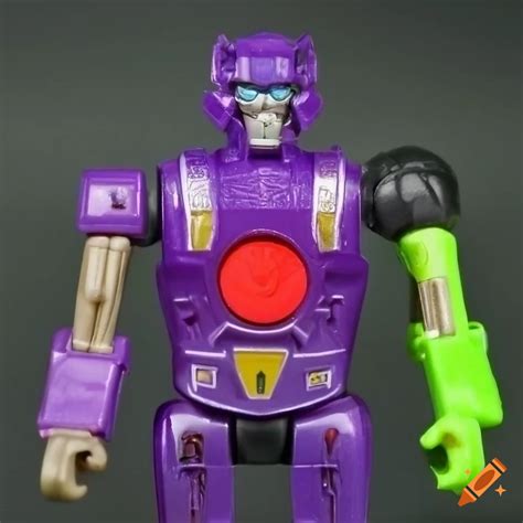 Vintage transformer pretender shell action figure on Craiyon