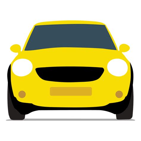 City Car Front View PNG & SVG Design For T-Shirts