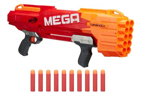 The Nerf N-Strike Mega Twinshock Blaster Makes a GREAT Gift