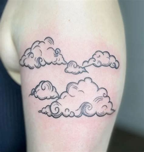 72 Graceful Cloud Tattoo Ideas with Sky-High Meanings