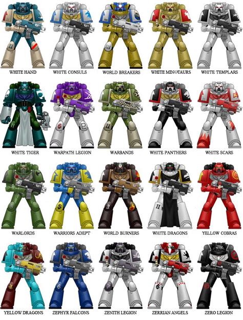 the different types of robots that are in each color and size, with their names on them