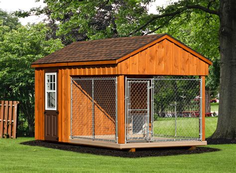 Heavy Duty 8x14 Outdoor Dog Kennel with Roof | New Models