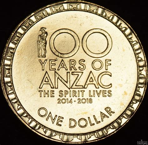 2015 100 Years of ANZAC Circulating Dollar - The Australian Coin Collecting Blog