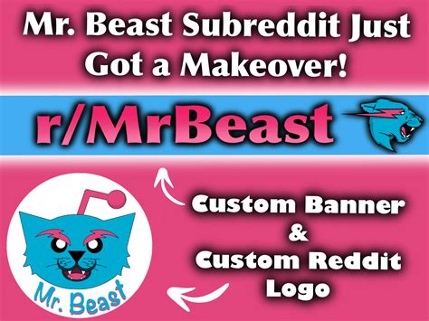 3/3/19 Mr Beast Subreddit Update! New Banner + Reddit Logo + 4 New Flairs (More might be on the ...