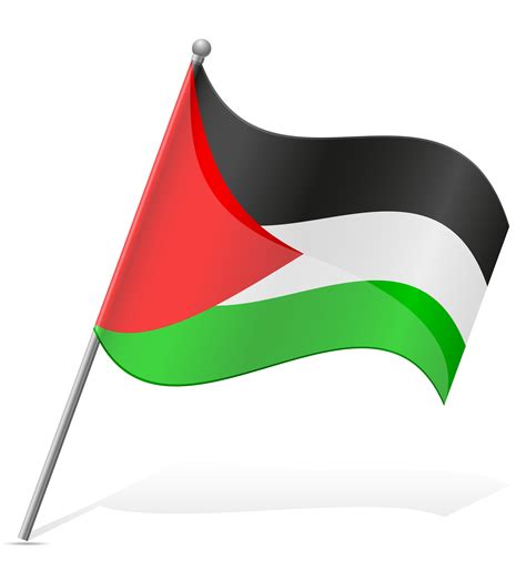 Palestine Flag Map - Map and flag of israel and palestine Royalty Free Vector : Palestine map ...