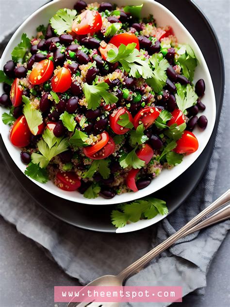 Quinoa And Black Bean Salad Recipe | TheEMTSpot